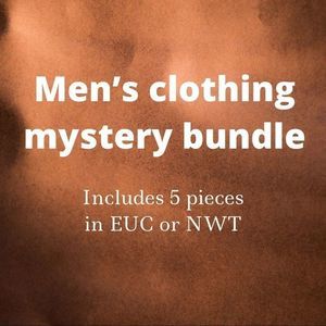 Men’s clothing mystery bundle